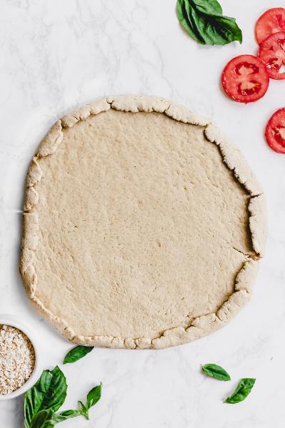 Oat Flour Pizza Crust